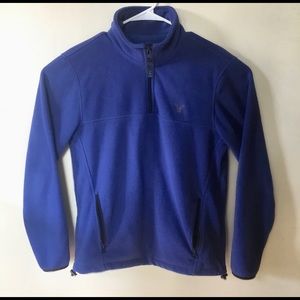 American Eagle Half Zip Sweater Blue Size Small